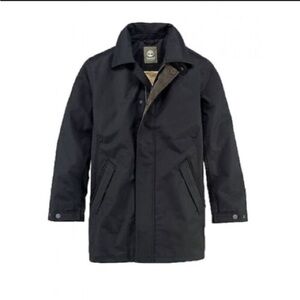 Timberland Burton Mountain Waterproof Raincoat Black Size Small